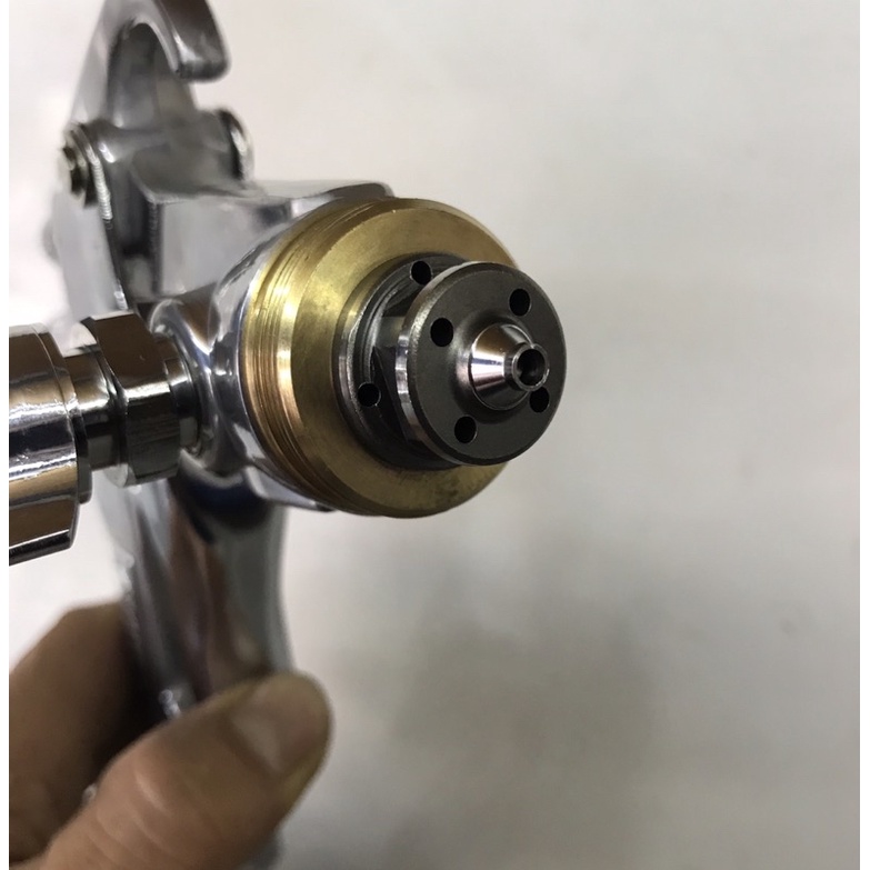 SÚNG PHUN SƠM PHUN KEO ĐẶC PHUN TẠO HẠT W77 béc 3.0mm