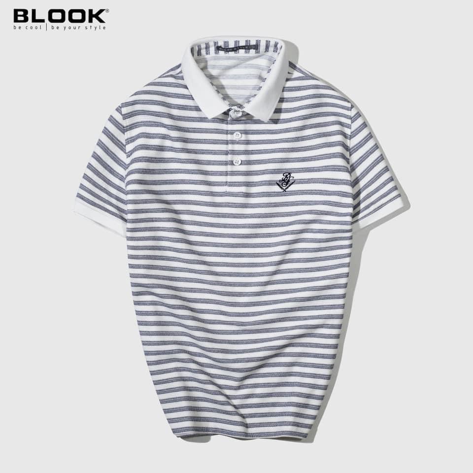 Áo polo nam slimfit BLOOK Vải thun cá sấu thun gân nhẹ dày dặn co gian 4 chiều mã 32084 (HÌNH THẬT) | BigBuy360 - bigbuy360.vn