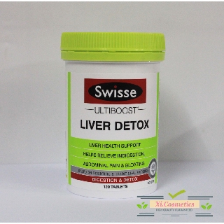 Viên uống Swisse Ultiboost Liver Detox 120 viên - Hỗ trợ chức năng gan