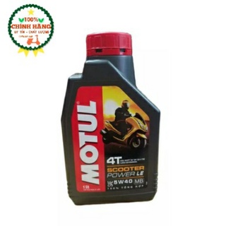 Nhớt xe tay ga Motul Scooter Power LE 5W40 1 lít