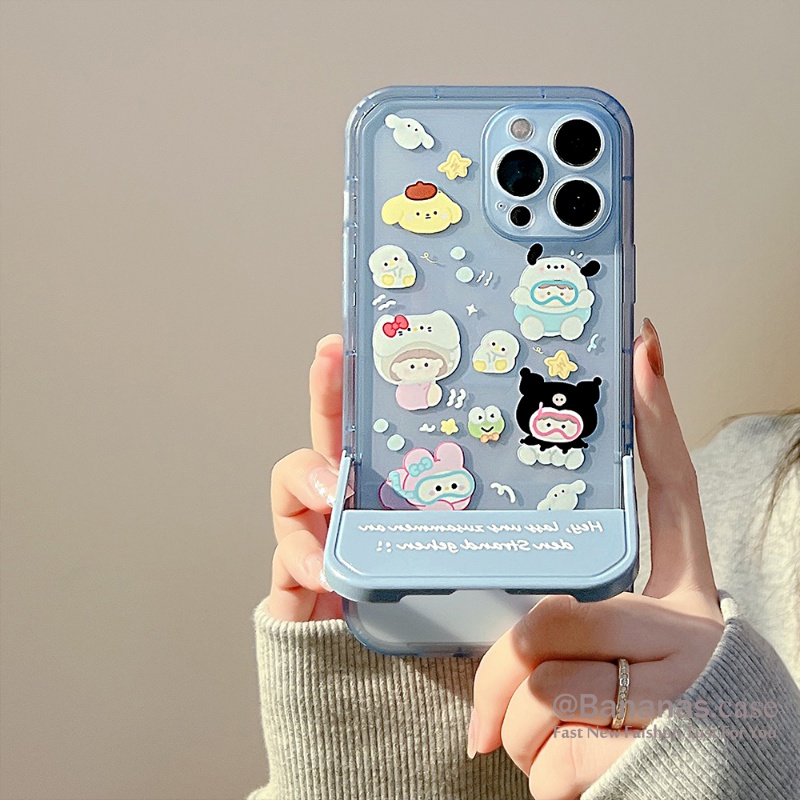 Ốp Điện Thoại Họa Tiết Phô Mai Kèm Giá Đỡ Cho iPhone 14 13 12 11 Pro Max X Xs XR Xs Max SE2020 7 8 Plus