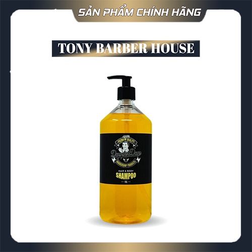 Dầu gội nam kết hợp sữa tắm 2 trong 1 Dapper Dan Hair and Body Shampoo 1000ml