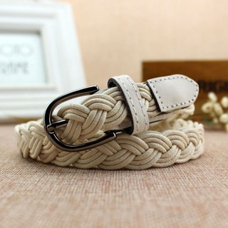 Thắt lưng dây kết khóa kim
