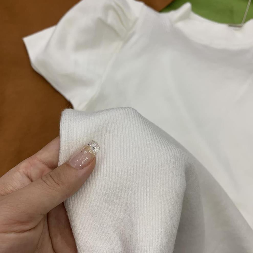 Áo len ngắn tay bồng quảng châu chất len mềm mịn không nhăn không xù thời trang Banamo Fashion áo len cộc tay 343 | BigBuy360 - bigbuy360.vn