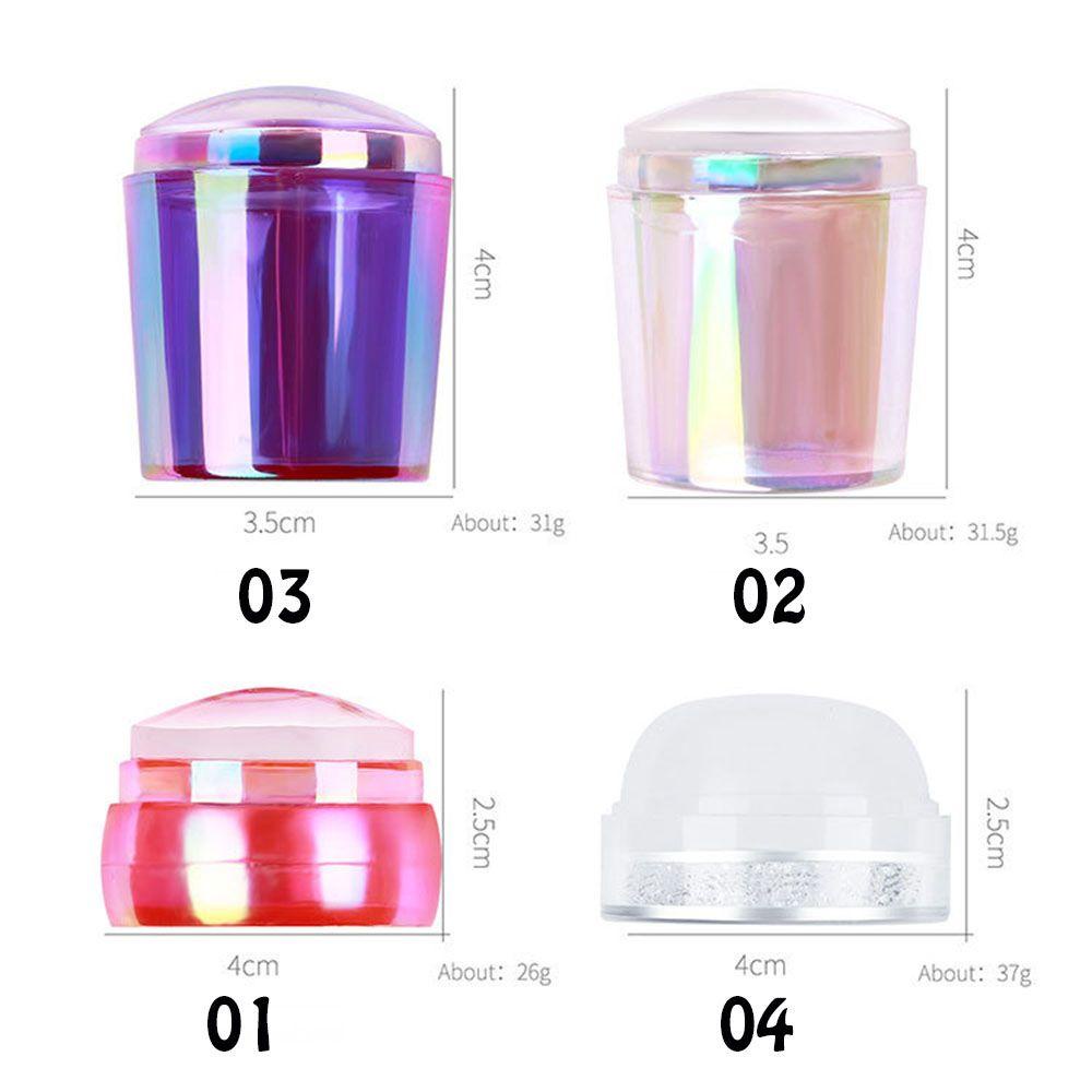 NIUYOU Bộ Dụng Cụ In Hình Móng Tay Bằng Silicone
