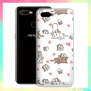 [FREESHIP ĐƠN 50K] Ốp lưng Oppo A5S in hình gấu trúc chibi cute - 01213 Silicone Dẻo