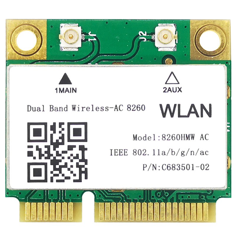 Card Mạng Wifi Cho Intel 8260 Hmw 8260 Intel 8260 8260 Ac 8265 Ac Mini Pcie Wifi | BigBuy360 - bigbuy360.vn