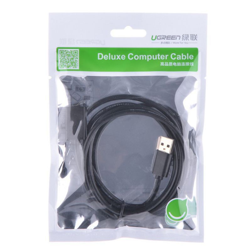 Dây nối dài USB 2.0 (1 đầu đực, 1 đầu cái) dài 2m UGREEN US103 10316 - Bảo hành Chính Hãng