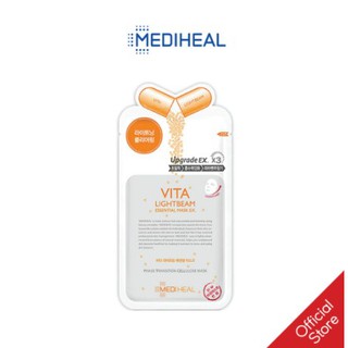 Mặt nạ vitamin Lightbeam giúp làm trắng sáng da Mediheal Vita Lightbeam Essential Mask EX 24ml
