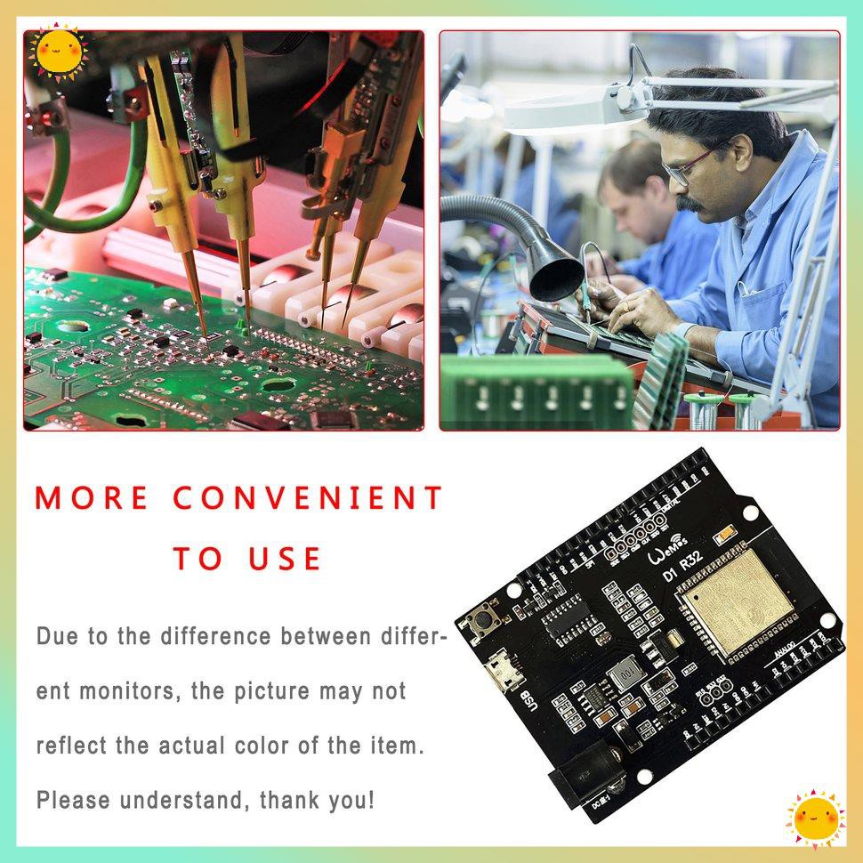 Bảng Mạch Phát Triển Wifi Không Dây Esp32 R3 D1 R32 Ch340 4mb