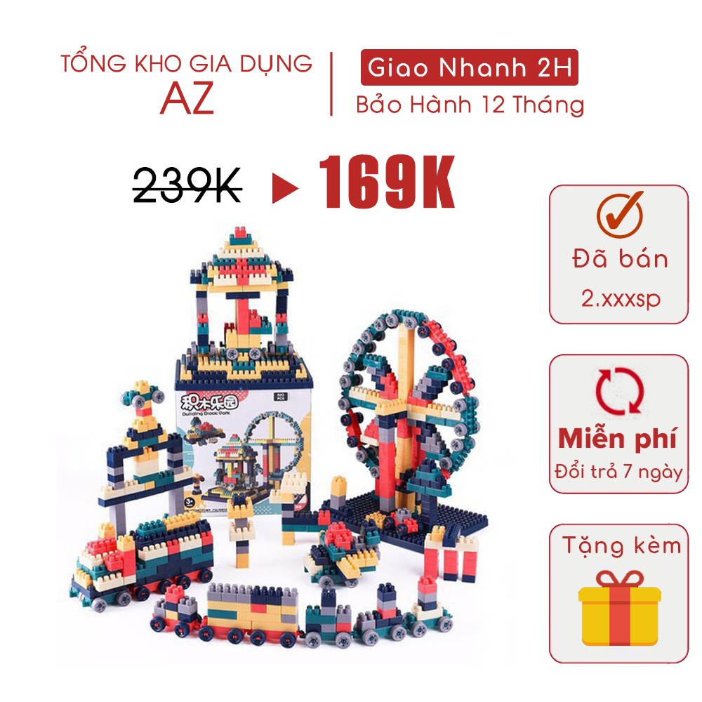 dts1937 ĐỒ CHƠI LEGO 520 pcs SÁNG TẠO THẾ GIỚI MỚI CÙNG BÉ