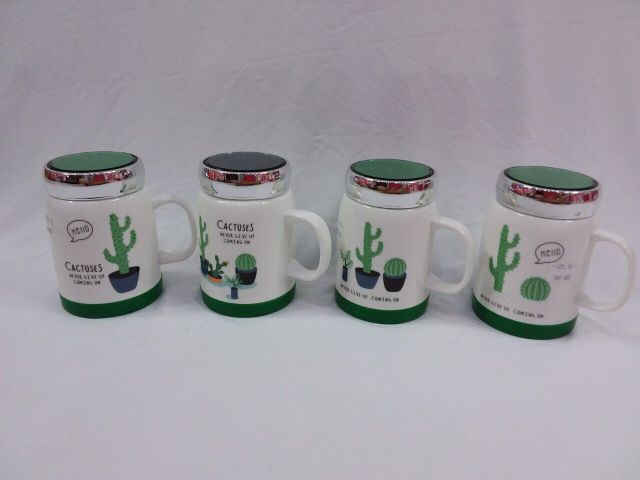 Ly quà tặng dễ thương 4 mẫu Peppa pig/ Cactus/ Pink Panther/ Hellokitty
