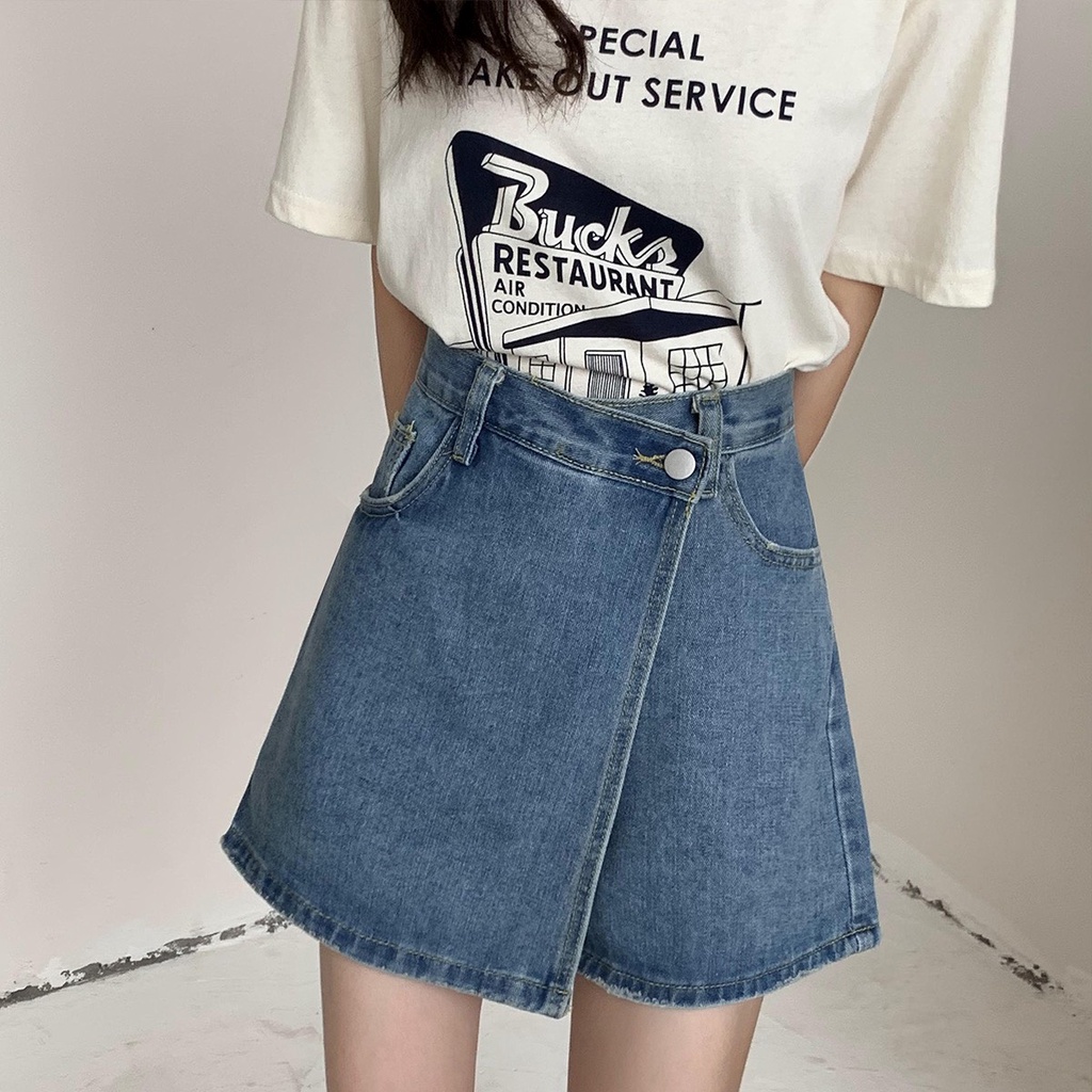 Quần Short Cạp Cao Phong Cách Ulzzang_C26 | BigBuy360 - bigbuy360.vn