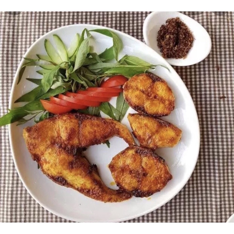 Cá Thu Cắt Khoanh, 500gr, Cá tươi ngon Bình Định