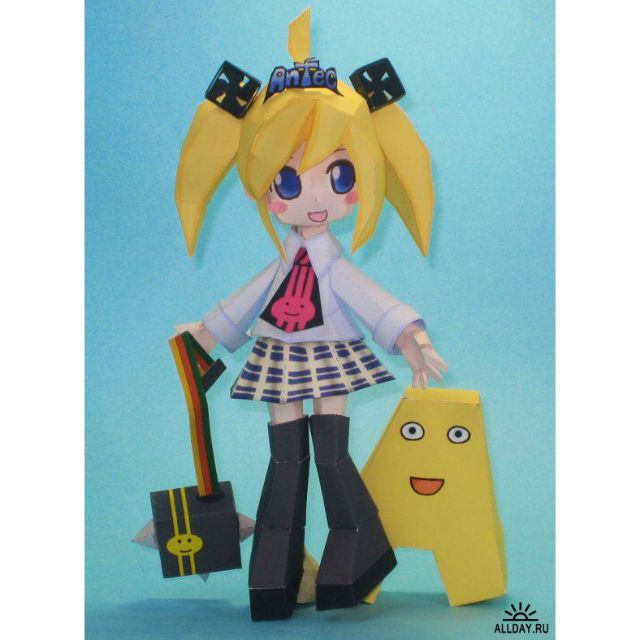 Mô hình giấy anime girl Antecco