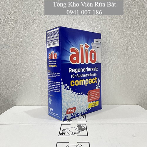 Muối rửa bát Alio hộp 2 kg