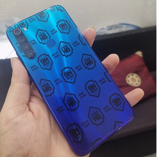 Xiaomi note 8 / Note 8 pro _ Miếng dán nano mặt sau 9H trong suốt chống trầy xước