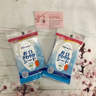 Giấy lau răng cho bé