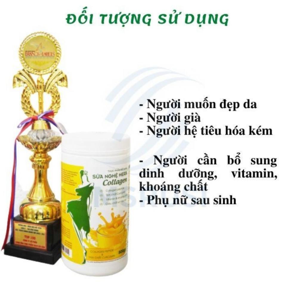 Sữa nghệ Hera Collagen HERA MILK tái tạo da chống lão hóa tốt cho hệ tiêu hóa [Hộp 500g] | BigBuy360 - bigbuy360.vn