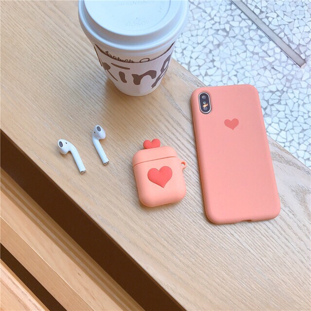 ⚡️TẶNG KÈM MÓC TREO⚡️ Hàng loại 1 Full box Hộp case đựng tai nghe airpod silicon dày dặn đựng i11 i12 i18 ...