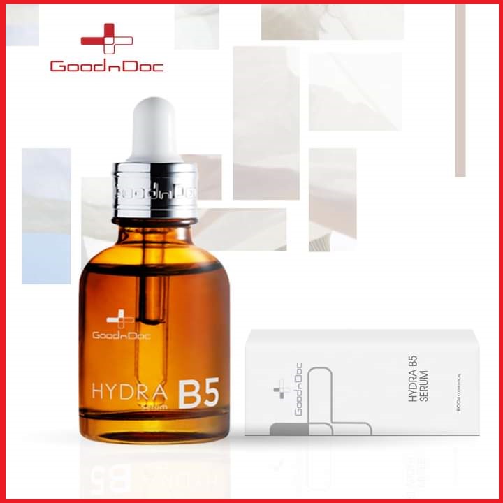 Serum GoodnDoc HYDRA B5 Dưỡng Ẩm Phục Hồi Làm Trắng Sáng Da Mờ Thâm Sạm Nám Cấp Nước Chống Lão