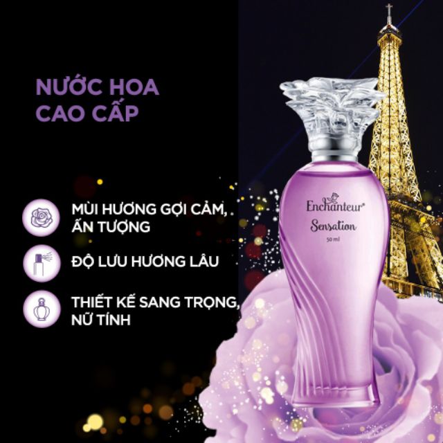 Nước hoa Enchanter Sensation màu tím 50ml