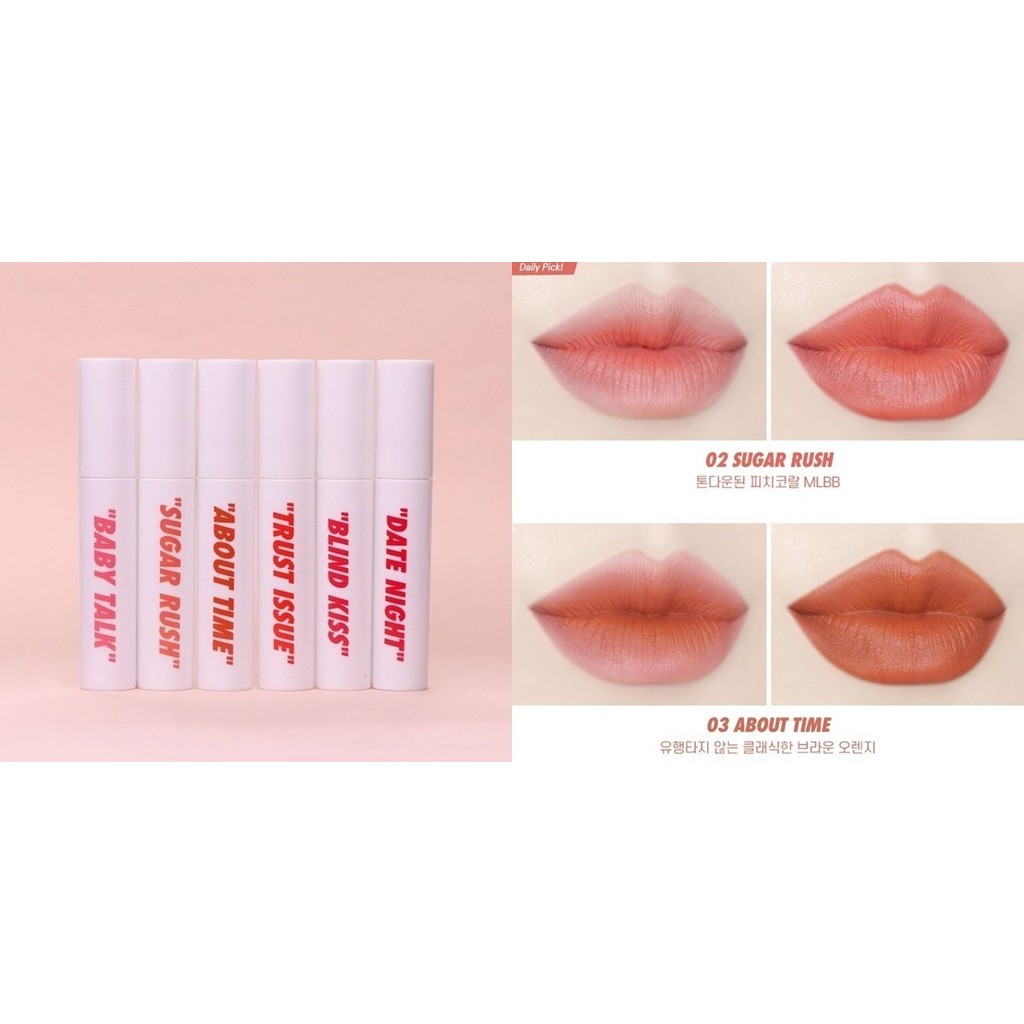 Son Kem Candy Lab Creampop The Velvet Lip Color