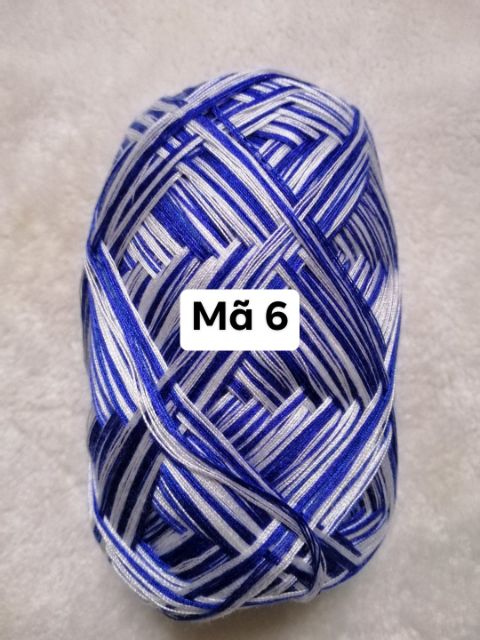 Sợi cotton Nhật màu loang