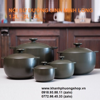 nồi sứ kho cá - nồi sứ