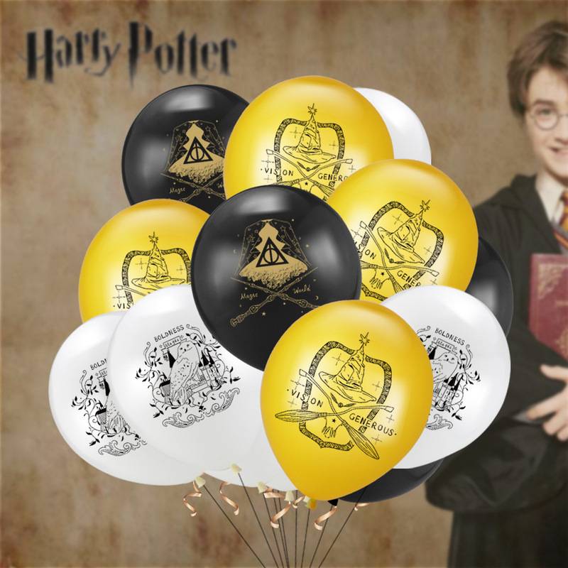 12-INCH / Harry Potter Balloon Balloon Magic Chủ đề Sinh nhật Bữa tiệc Sắp xếp Đồ dùng trang trí