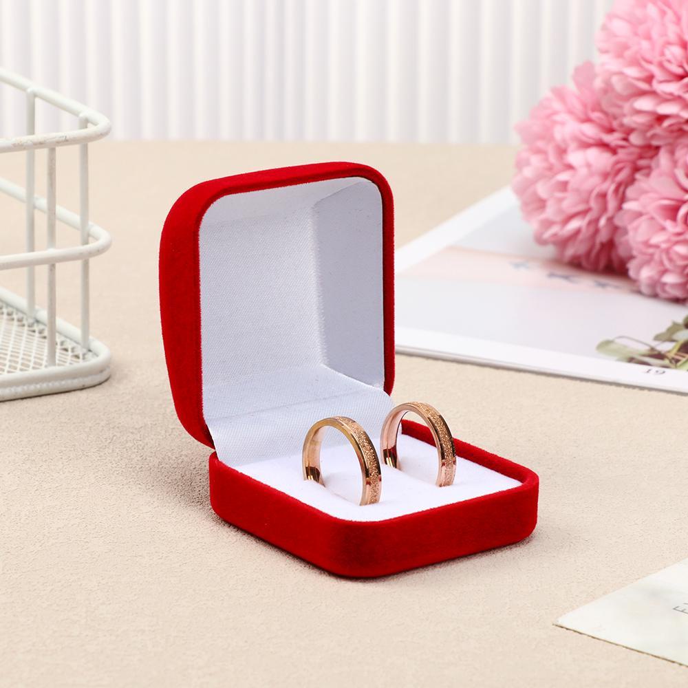 Hộp Đựng Trang Sức Bằng Nhung Sang Trọng|Hộp ĐựNg NhẫN Để BàN