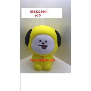 đồ chơi squishy bt21 bóp mềm tăng chậm