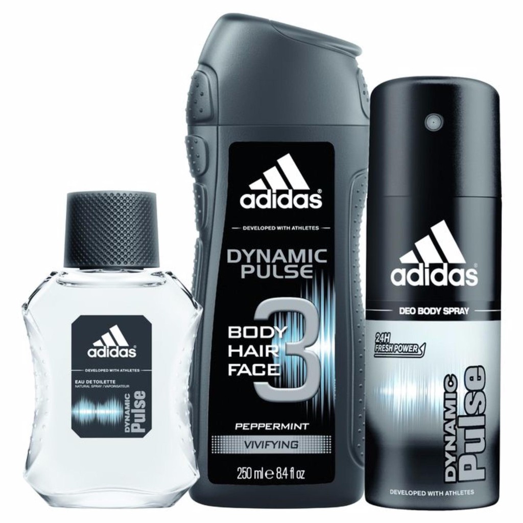 Xịt khử mùi nam ADIDAS Deo Body Spray 24H Fresh Power 150ml #Dynamic Pluse