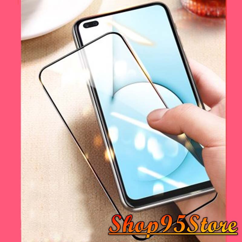 Cường lực full màn Oppo Reno 4 Reno 5 Reno 7 7z  full keo không chấm ly ty ( Đen )