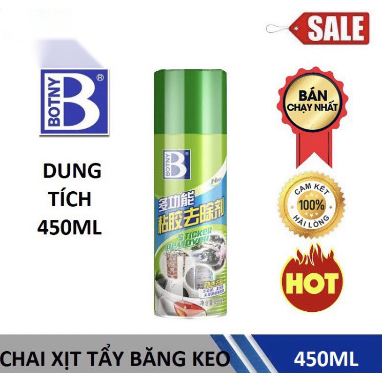 Chai Xịt Tẩy Keo, Sơn, Băng Dính - Vệ Sinh Nhựa Đường, Vết bút mực Sticker Remover