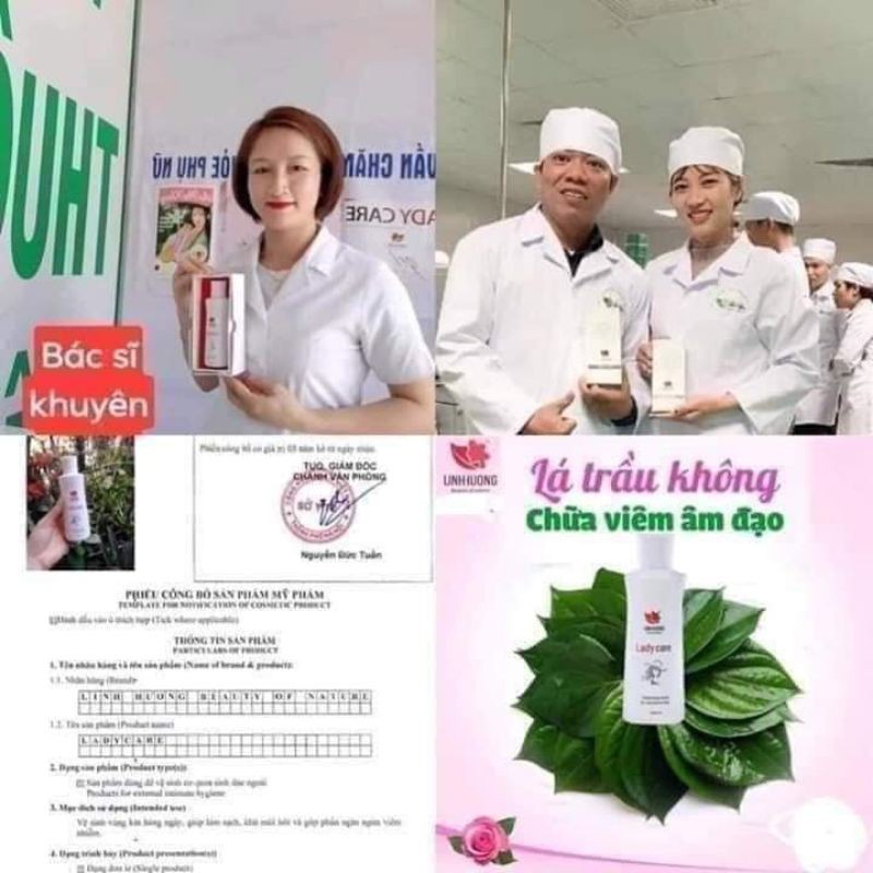 Gel phụ khoa Lady Care (dung dịch vệ sinh vùng kín) Linh Hương 150ml ( chính hãng)