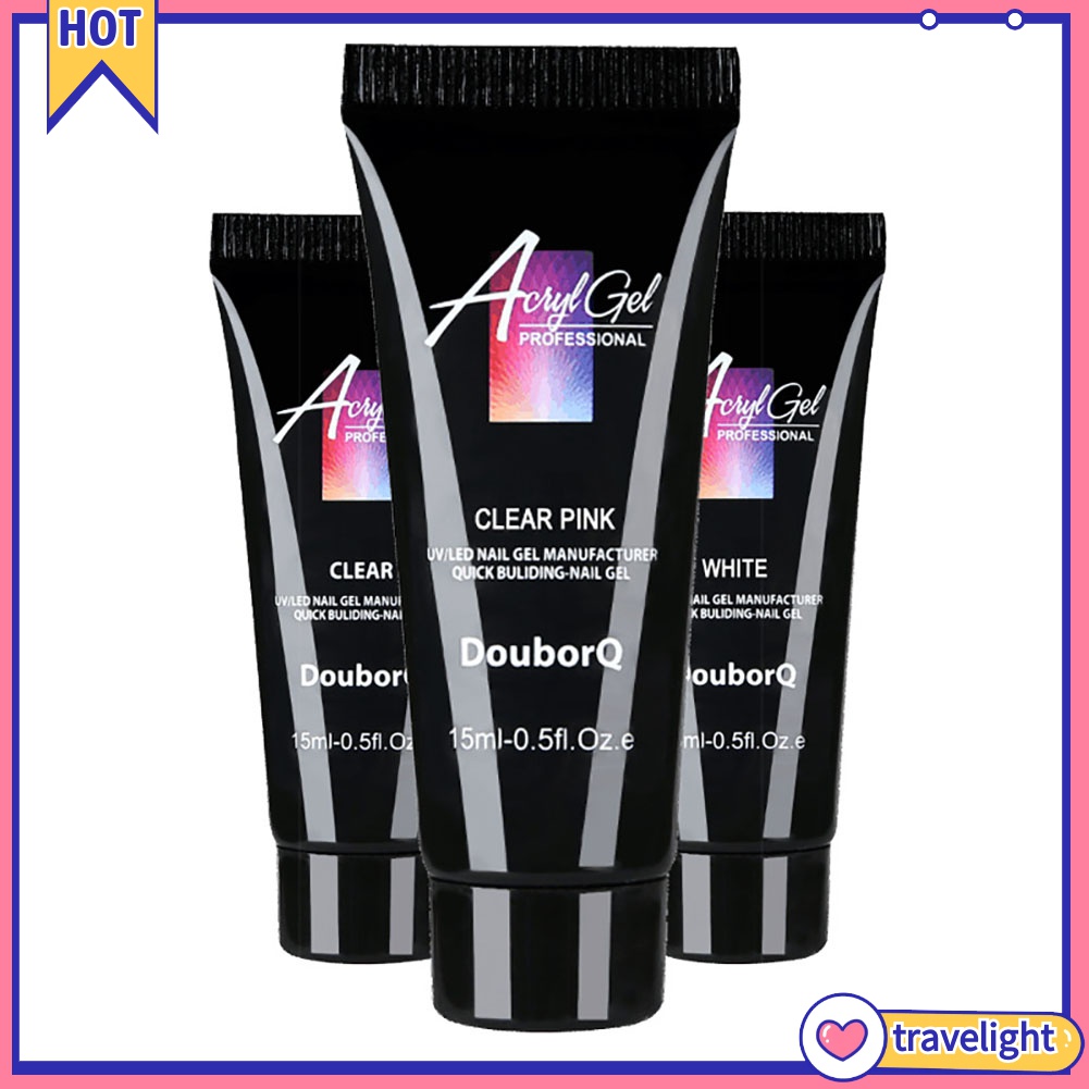 (Travelight) Lọ keo Sơn Móng Tay trang trí với dung tích 15ml tiện dụng