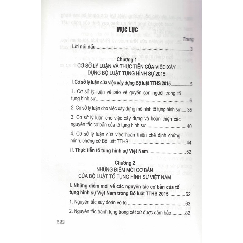 Sách - Cở Sở Lý Luận Và Thực Tiễn Của Bộ Luật Tố Tụng Hình Sự 2015
