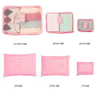 Set 6 Túi Đựng Đồ Cá Nhân Du Lịch