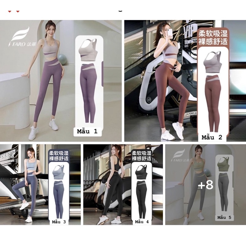 bộ đồ tập gym & yoga