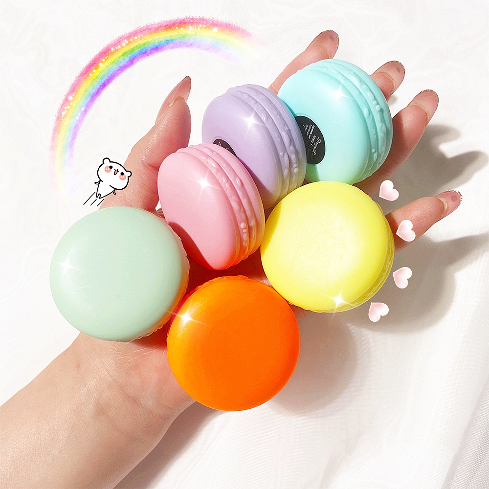 1 Son Dưỡng Môi Màu Sắc macaron Dưỡng Ẩm Chăm Sóc Môi Cho Nữ