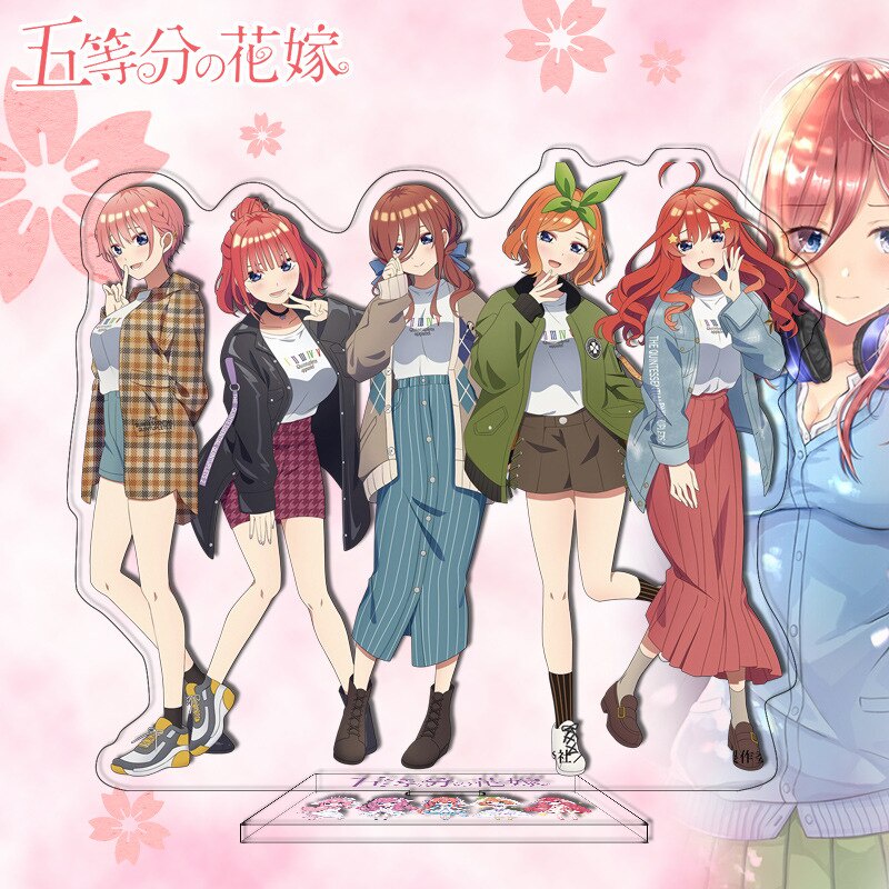 Mô Hình Anime The Quintessential Quintuplets Standee Gotoubun No Hanayome Nhà Có 5 Nàng Dâu Chất Liệu Acrylic