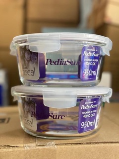 Thố lock & lock tròn 950ml Pediasure