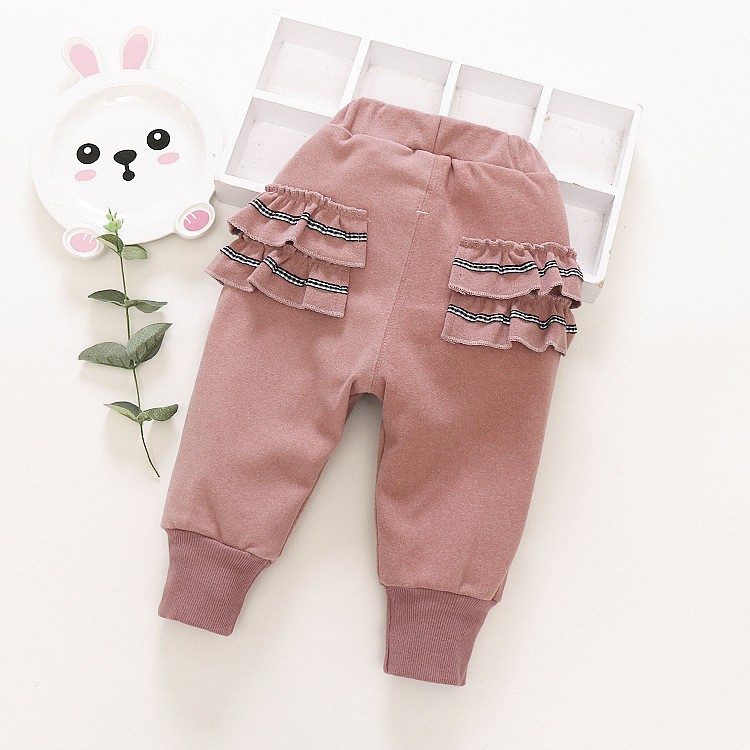 Quần baggy bé gái điệu đà size 10-17kg QD04