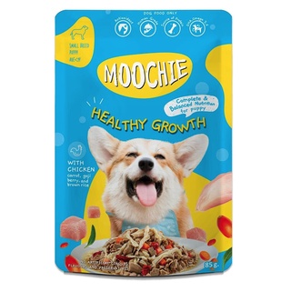 Pate Moochie cho chó trưởng thành/chó con 85g
