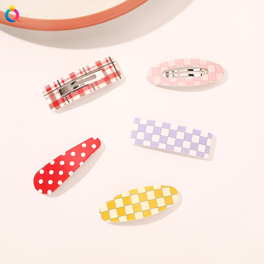 Set 6 kẹp tóc độc đáo thiết kế đơn giản thời trang cho nữ