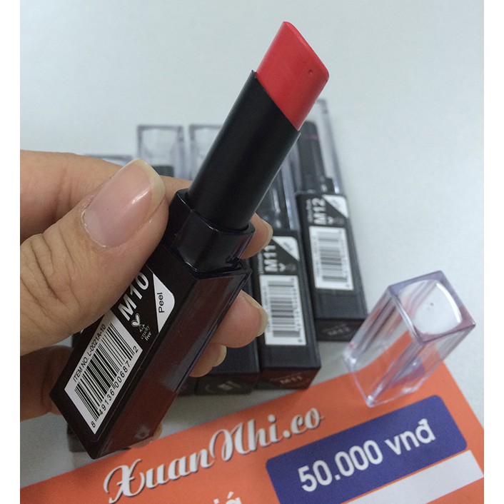 Son City Color Be Matte Lipstick CHÍNH HÃNG màu Bright Red 10