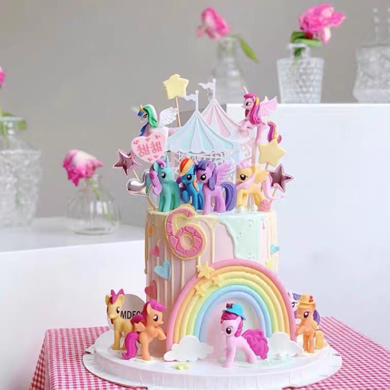 Set 12 Mô Hình Nhân Vật Phim Hoạt Hình My Little Pony