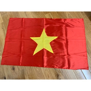 Lá cờ tổ quốc - vải sa tanh (hàng đẹp) đủ size
