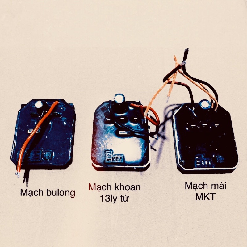 Bảng Mạch Máy Siết Bulong Mạch Khoan Mạch Mài Cho Các Dòng Máy Chạy Pin